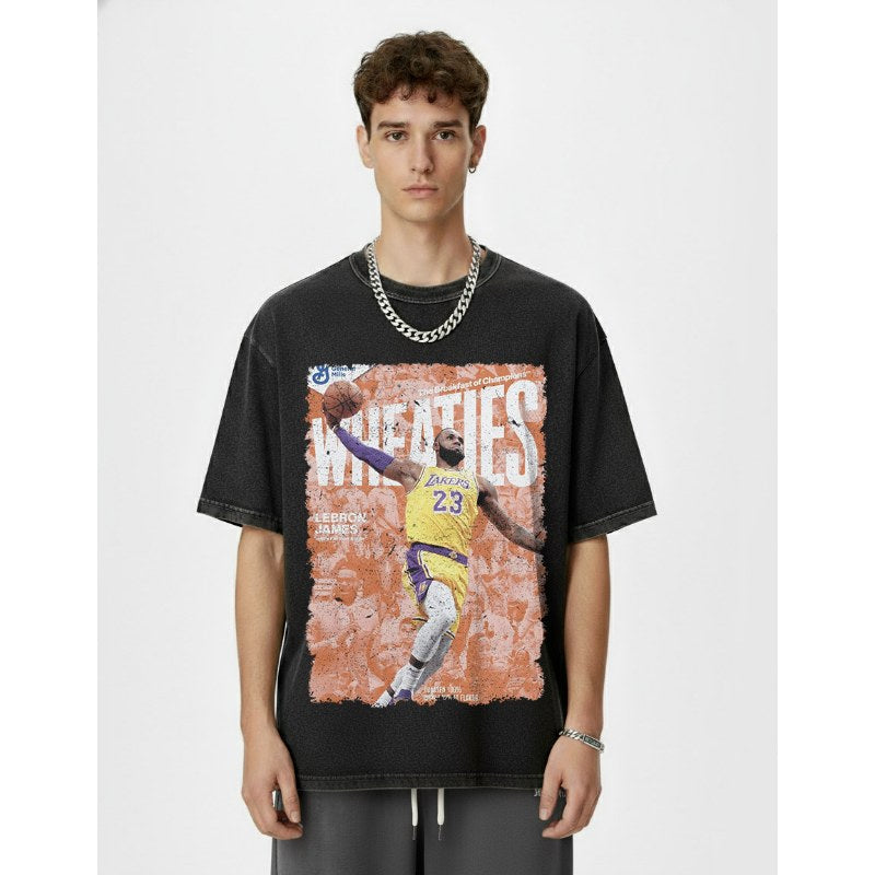 LEBRON JAMES VINTAGE TEE · BUZZER BEATER