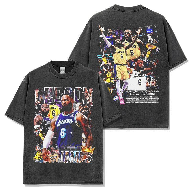LEBRON JAMES VINTAGE TEE · CLUTCH
