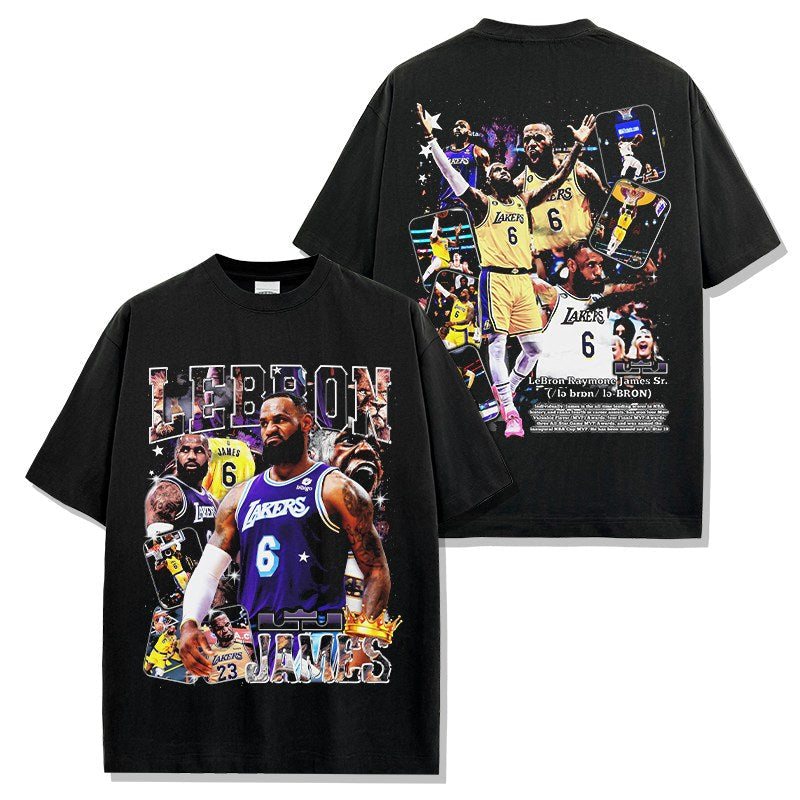 LEBRON JAMES VINTAGE TEE · CLUTCH