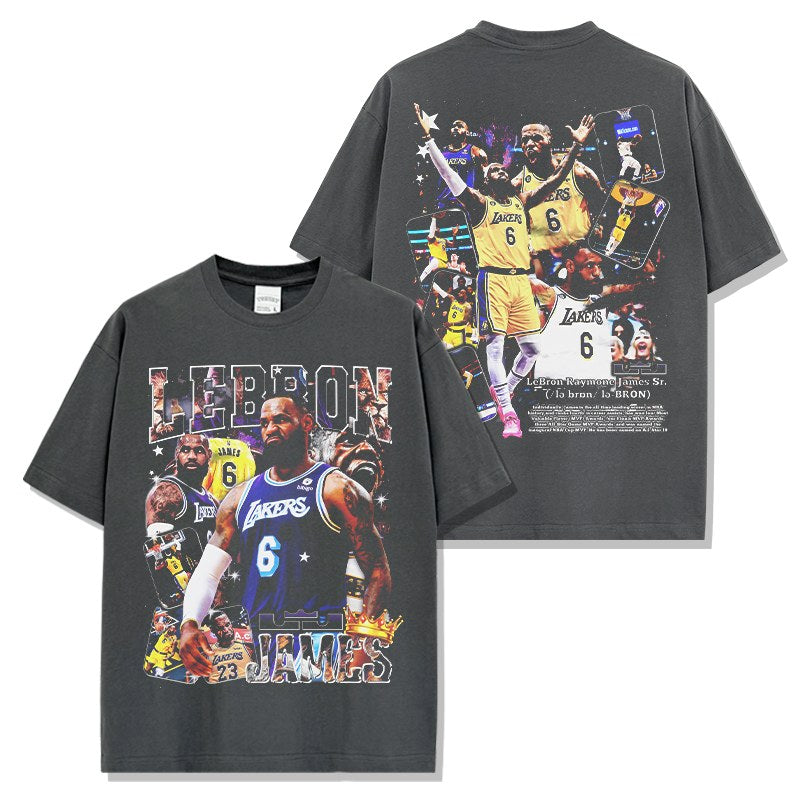 LEBRON JAMES VINTAGE TEE · CLUTCH