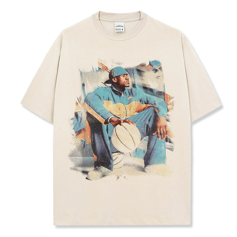 LEBRON JAMES VINTAGE TEE · MVP