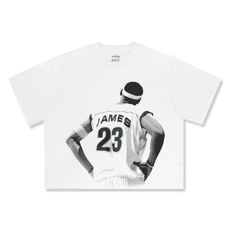 LEBRON JAMES VINTAGE TEE · LEGEND