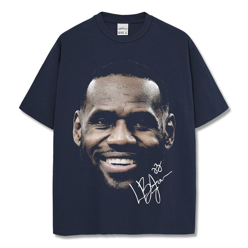 LEBRON JAMES VINTAGE TEE · ICON