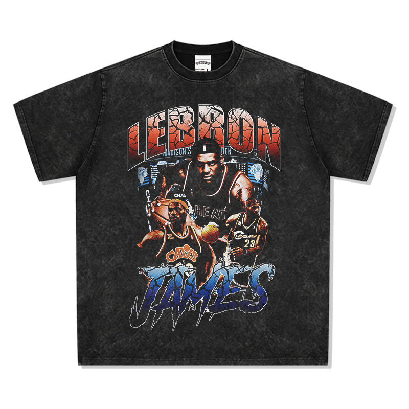 LEBRON JAMES VINTAGE TEE · NET CUTTER
