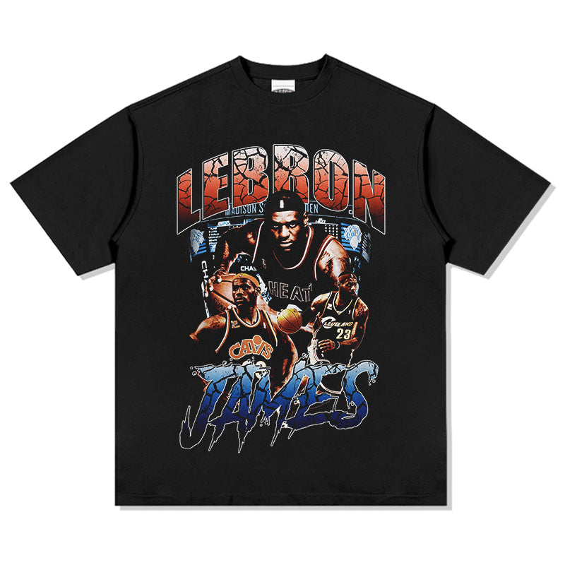 LEBRON JAMES VINTAGE TEE · NET CUTTER