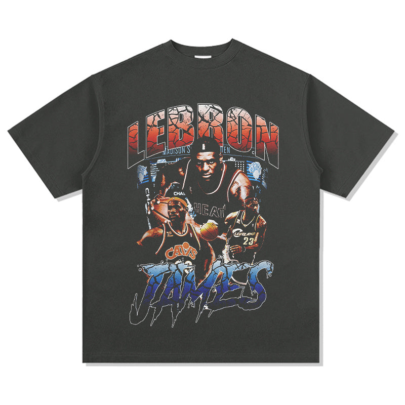 LEBRON JAMES VINTAGE TEE · NET CUTTER