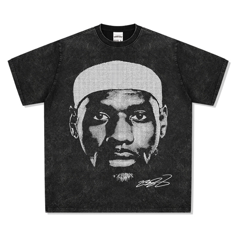 LEBRON JAMES VINTAGE TEE · SIXTH MAN
