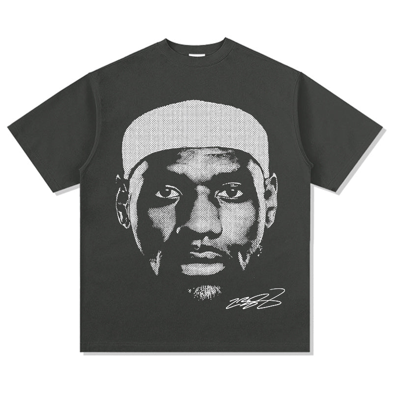 LEBRON JAMES VINTAGE TEE · SIXTH MAN