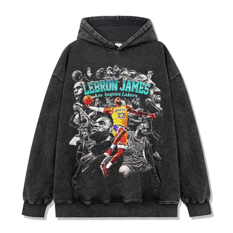 LEBRON JAMES VINTAGE HOODIE · WINDMILL