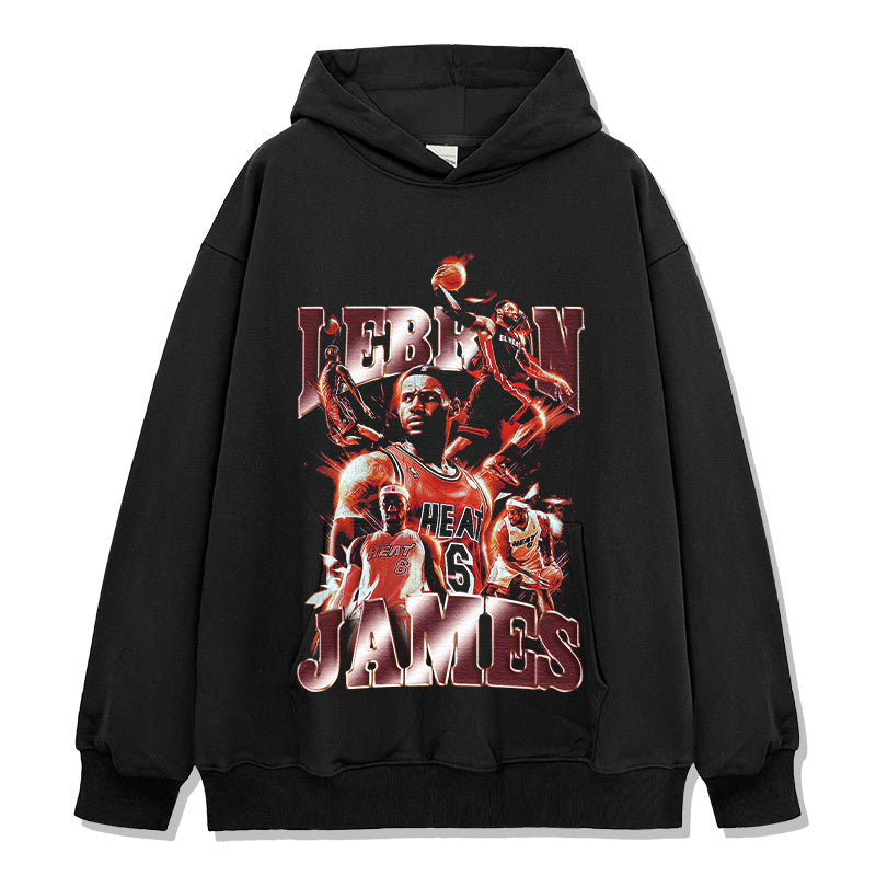 LEBRON JAMES VINTAGE HOODIE · TOMAHAWK
