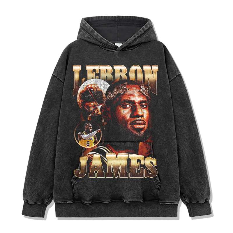 LEBRON JAMES VINTAGE HOODIE · PARADE