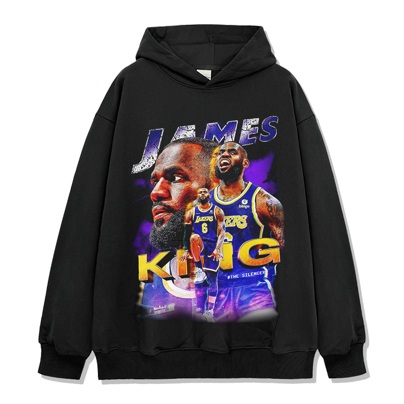 LEBRON JAMES VINTAGE HOODIE · BANNER NIGHT