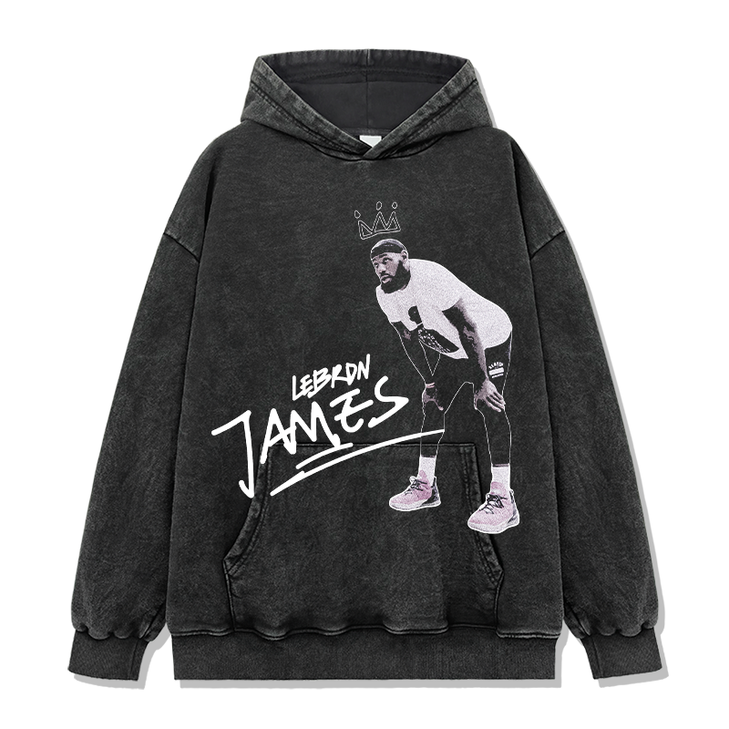LEBRON JAMES VINTAGE HOODIE · HEAT CHECK
