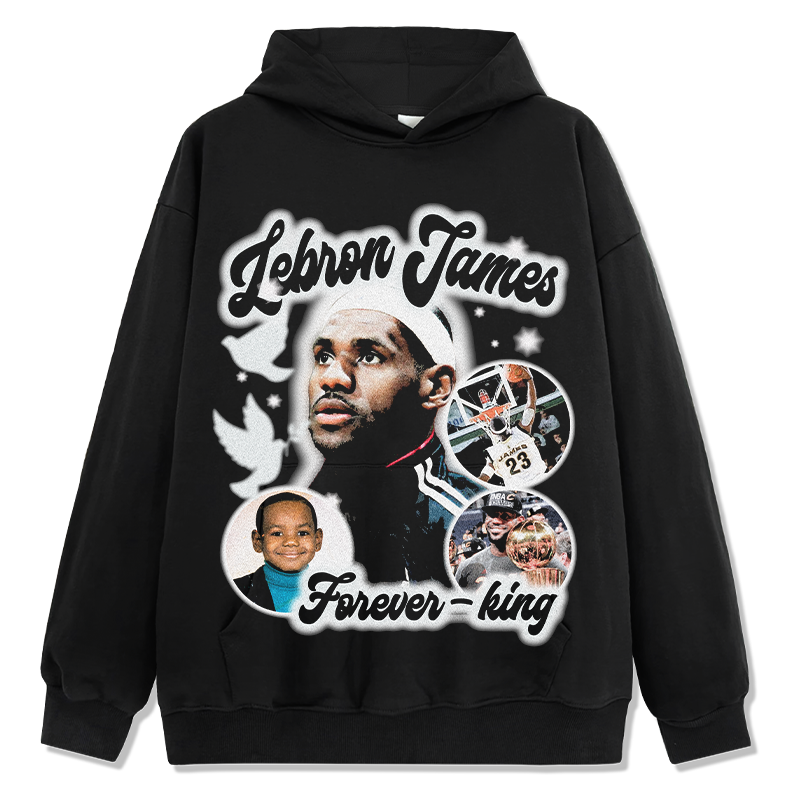 LEBRON JAMES VINTAGE HOODIE · BASELINE