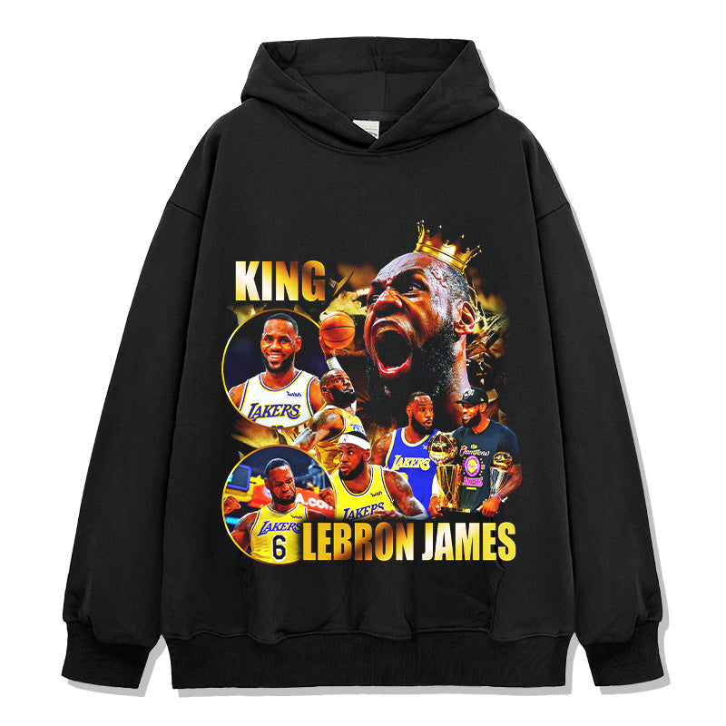 LEBRON JAMES VINTAGE HOODIE · TIP OFF
