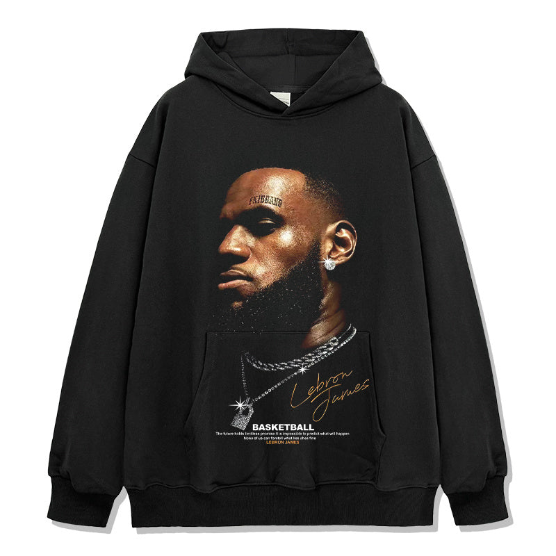 LEBRON JAMES VINTAGE HOODIE · STEP BACK