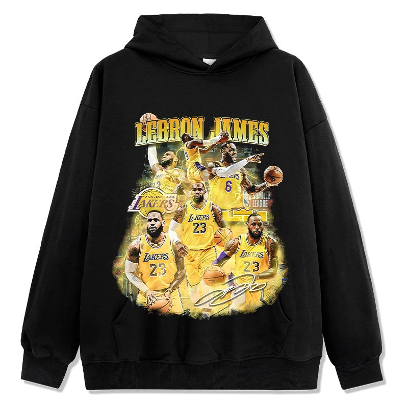 LEBRON JAMES VINTAGE HOODIE · BLOCK PARTY
