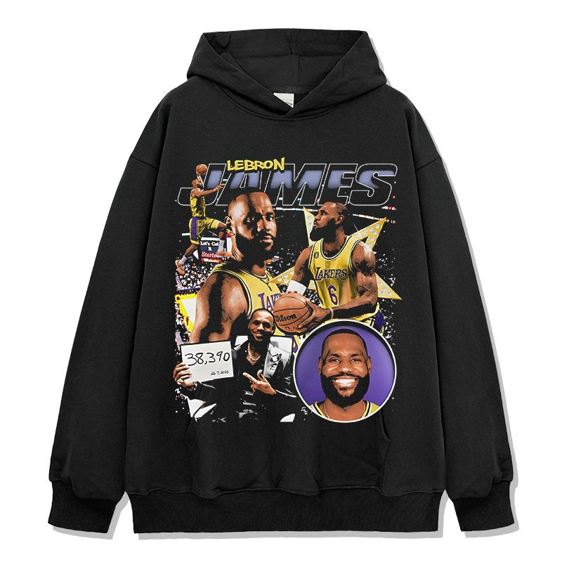 LEBRON JAMES VINTAGE HOODIE · DOWNTOWN