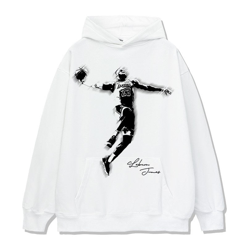 LEBRON JAMES VINTAGE HOODIE · BANK SHOT