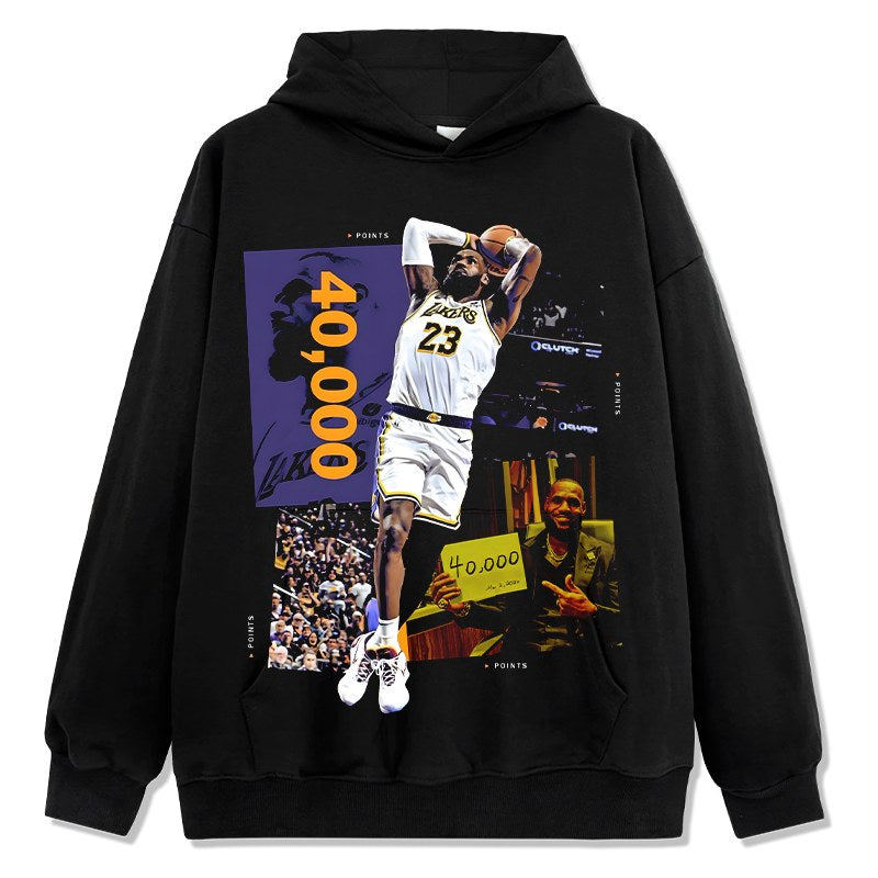 LEBRON JAMES VINTAGE HOODIE · ALLEY OOP