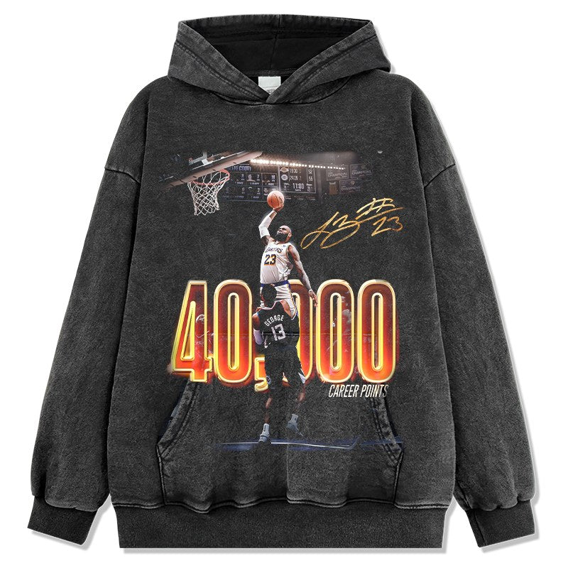 LEBRON JAMES VINTAGE HOODIE · FAST BREAK