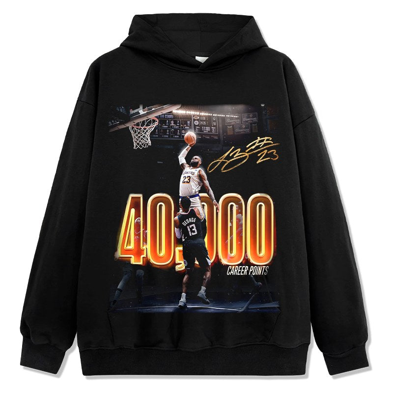 LEBRON JAMES VINTAGE HOODIE · FAST BREAK