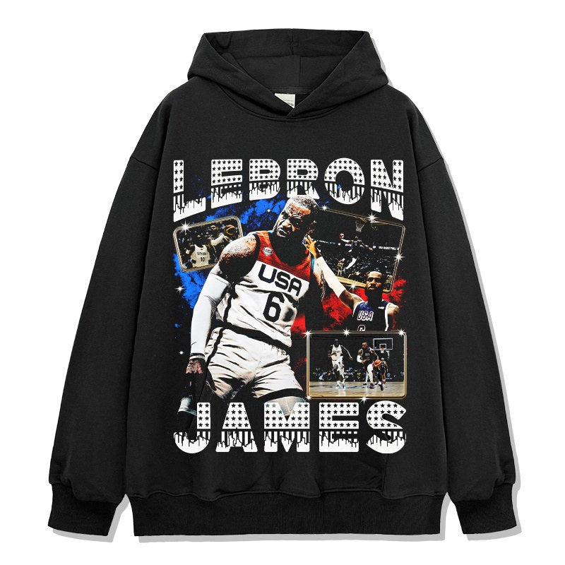 LEBRON JAMES VINTAGE HOODIE · ROOKIE YEAR