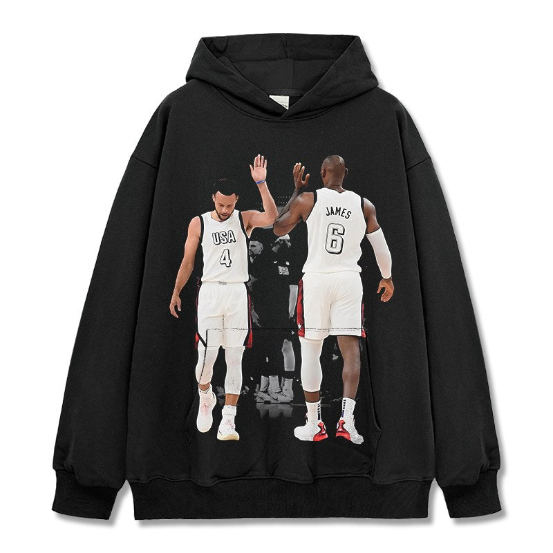 LEBRON JAMES VINTAGE HOODIE · TRIPLE DOUBLE