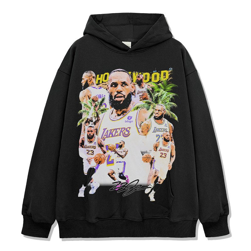 LEBRON JAMES VINTAGE HOODIE · AND ONE
