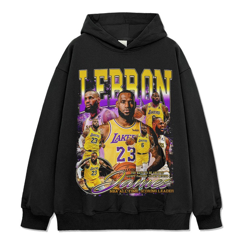 LEBRON JAMES VINTAGE HOODIE · SLAM DUNK