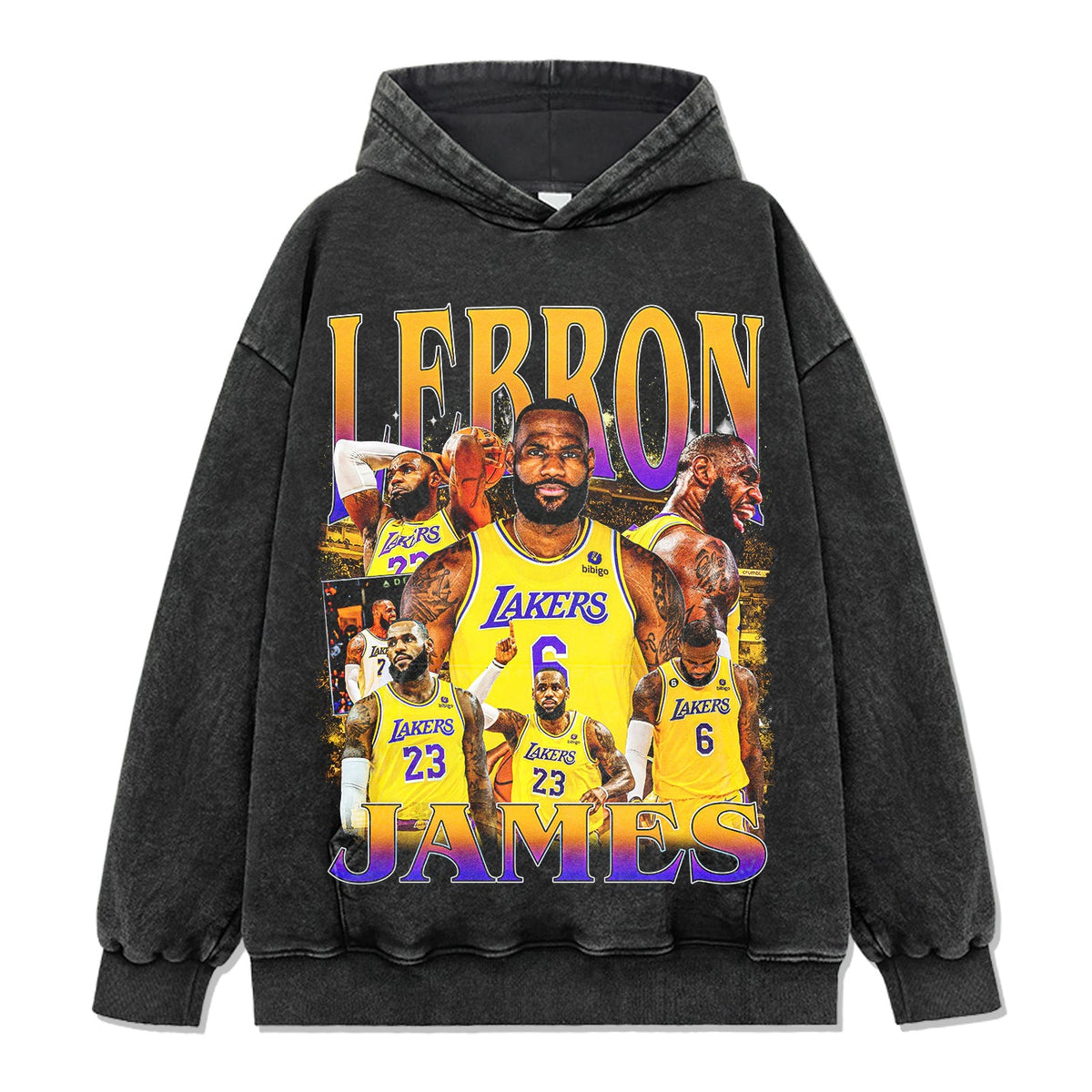 LEBRON JAMES VINTAGE HOODIE · ISO