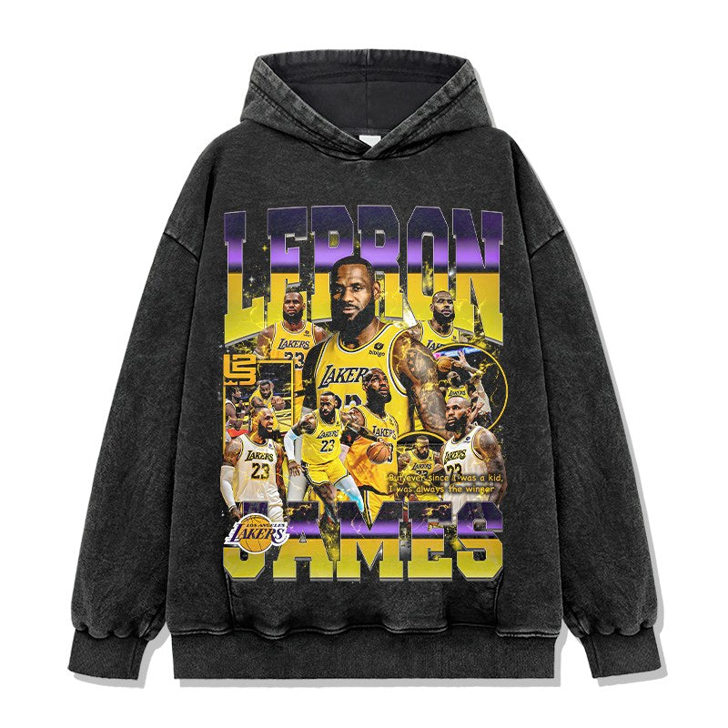 LEBRON JAMES VINTAGE HOODIE · PRIME