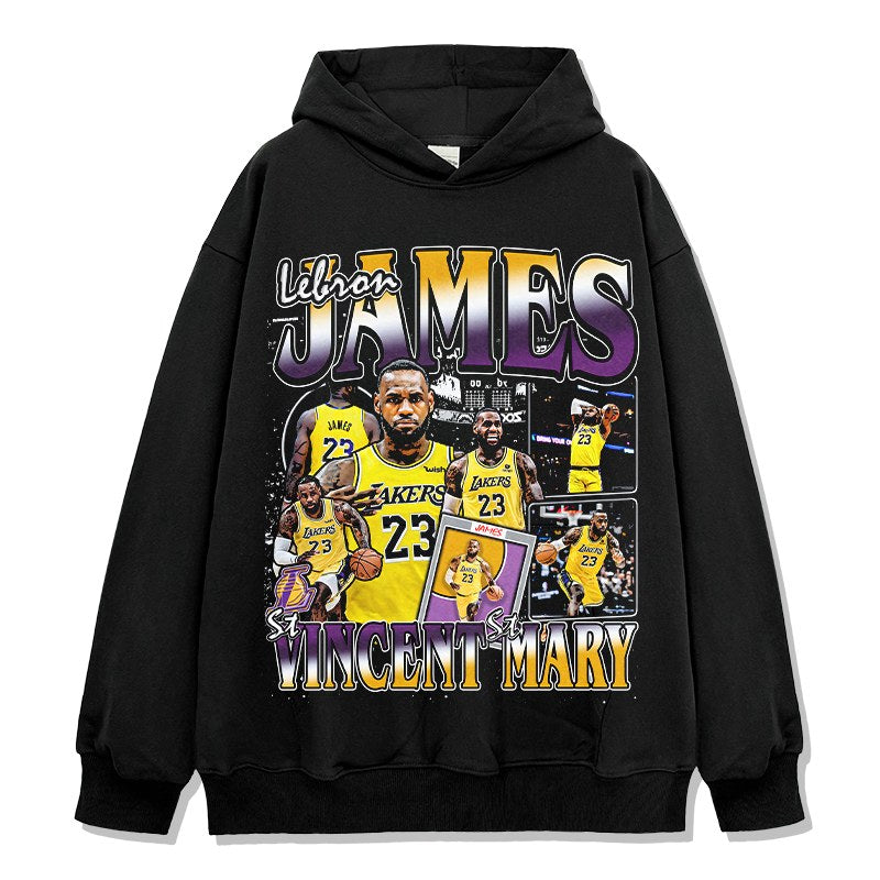 LEBRON JAMES VINTAGE HOODIE · FADEAWAY