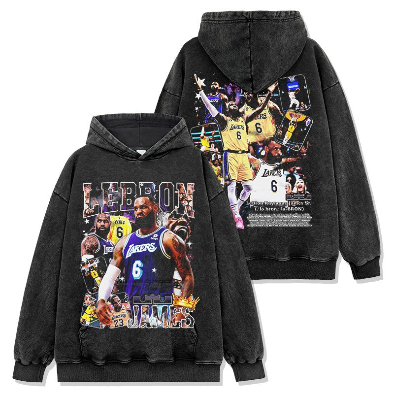 LEBRON JAMES VINTAGE HOODIE · CLUTCH