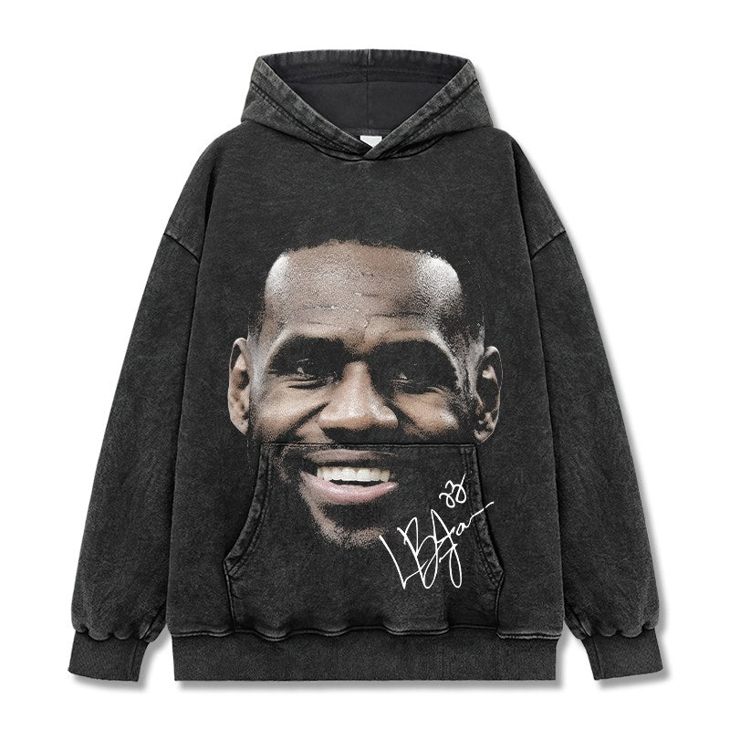 LEBRON JAMES VINTAGE HOODIE · ICON