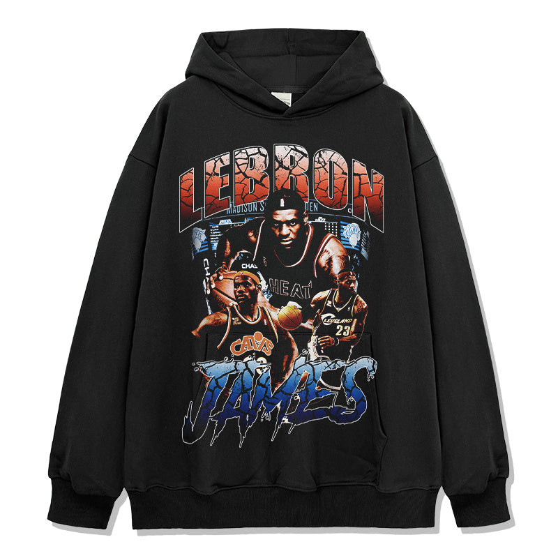 LEBRON JAMES VINTAGE HOODIE · NET CUTTER