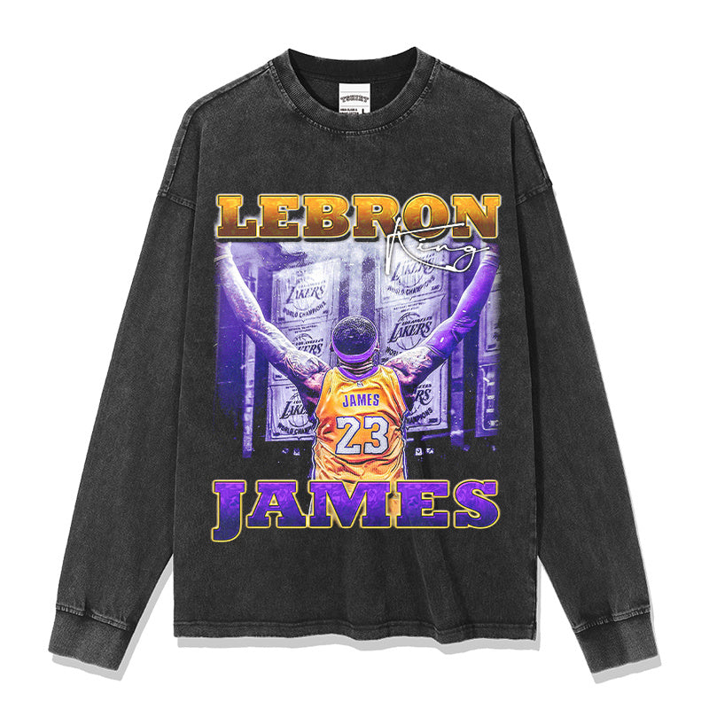 LEBRON JAMES LONG SLEEVE · RING CHASE