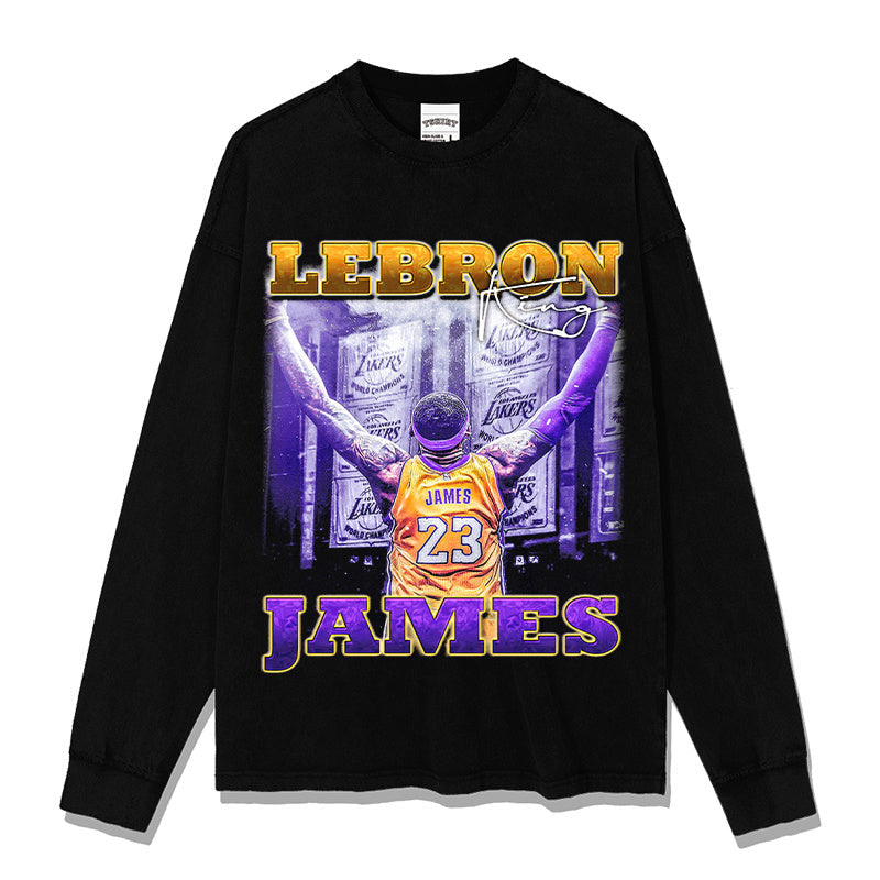 LEBRON JAMES LONG SLEEVE · RING CHASE