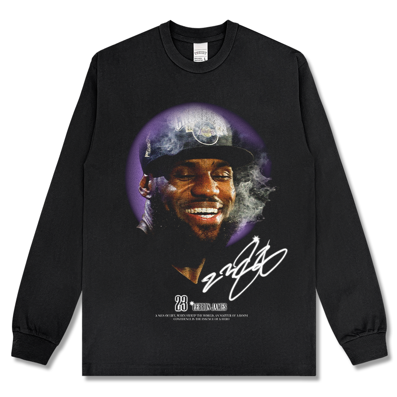 LEBRON JAMES LONG SLEEVE · BUCKETS