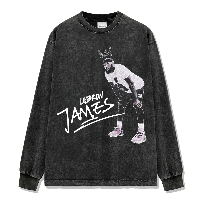 LEBRON JAMES LONG SLEEVE · HEAT CHECK