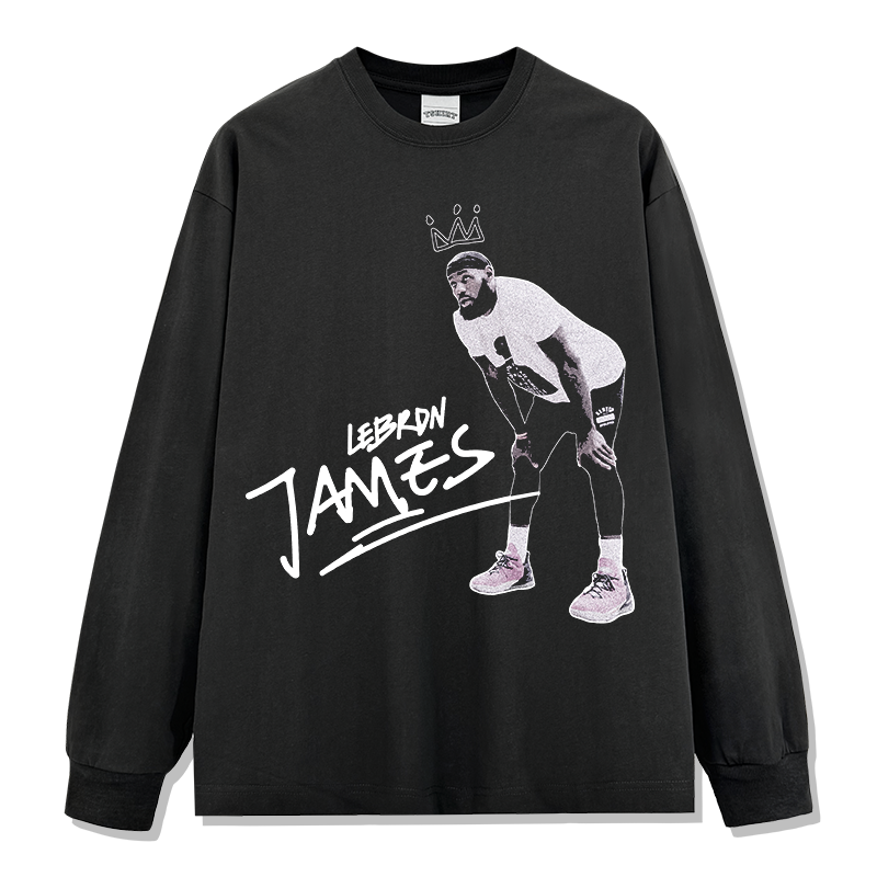 LEBRON JAMES LONG SLEEVE · HEAT CHECK