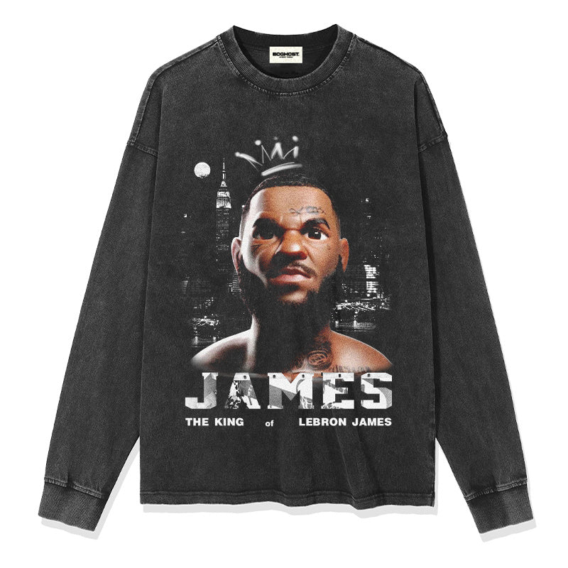 LEBRON JAMES LONG SLEEVE · CORNER THREE