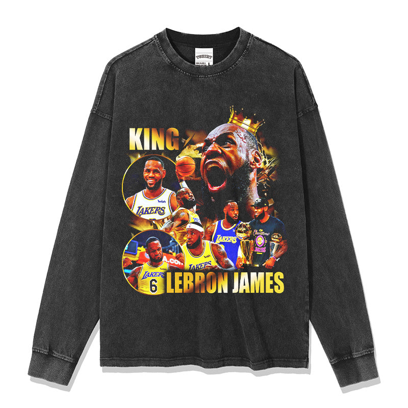 LEBRON JAMES LONG SLEEVE · TIP OFF