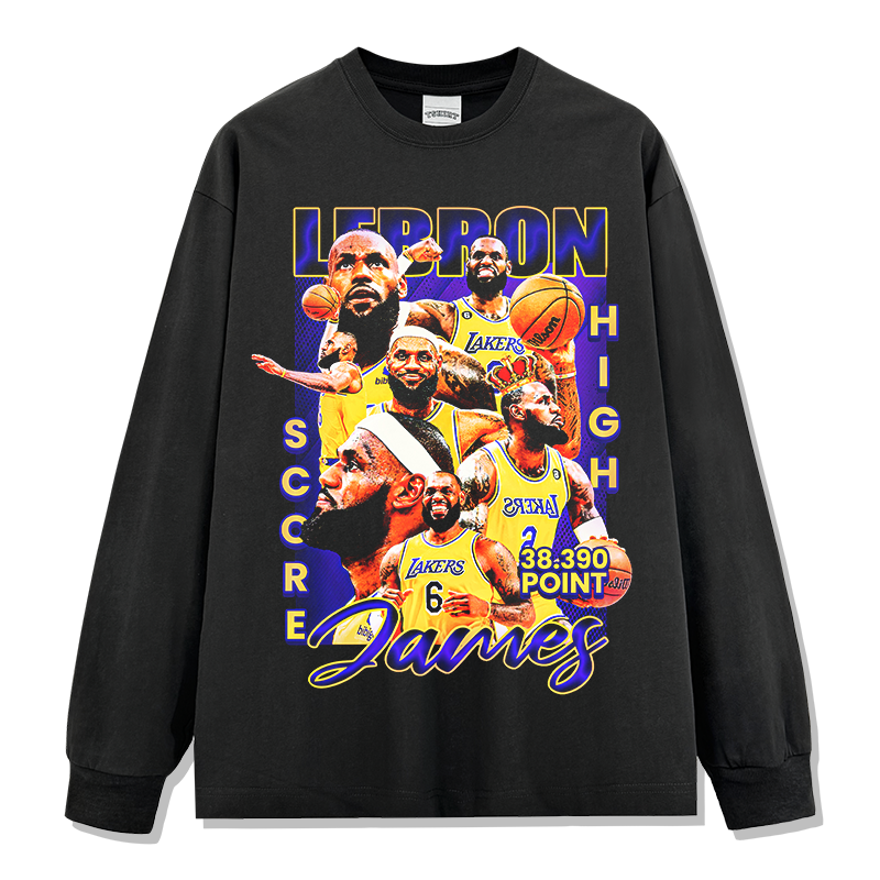 LEBRON JAMES LONG SLEEVE · OVERTIME