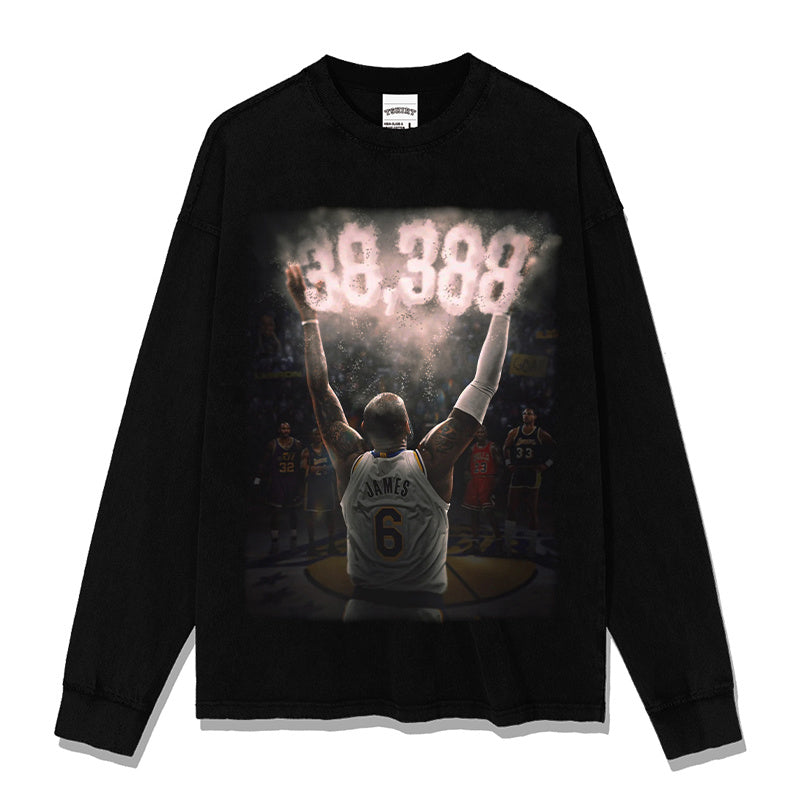 LEBRON JAMES LONG SLEEVE · STREETBALL