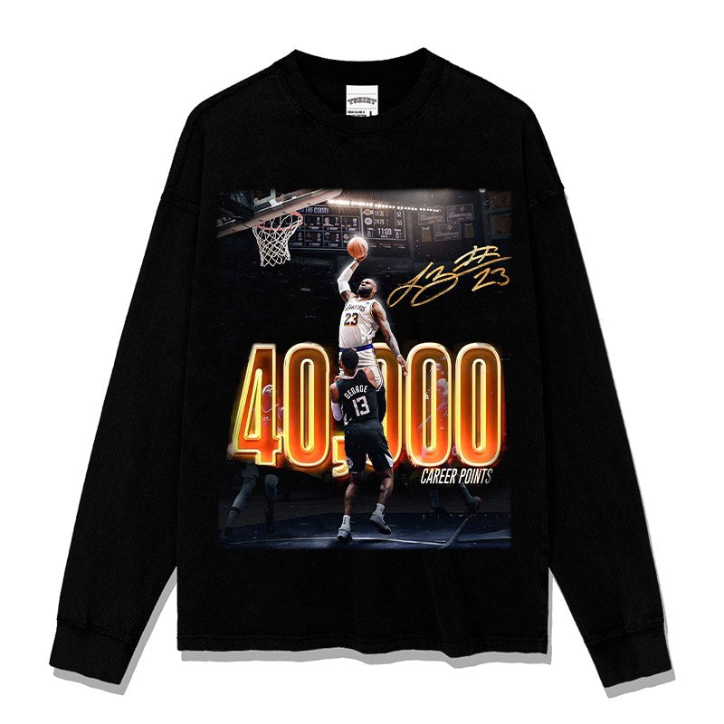 LEBRON JAMES LONG SLEEVE · FAST BREAK