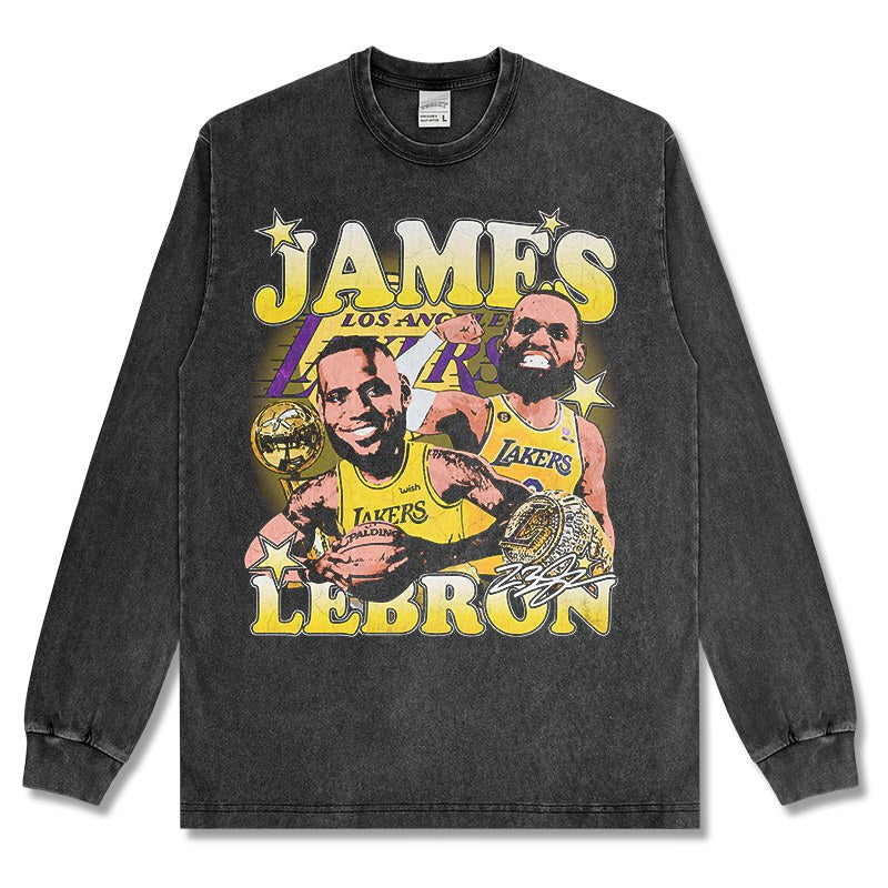 LEBRON JAMES LONG SLEEVE · HARDWOOD