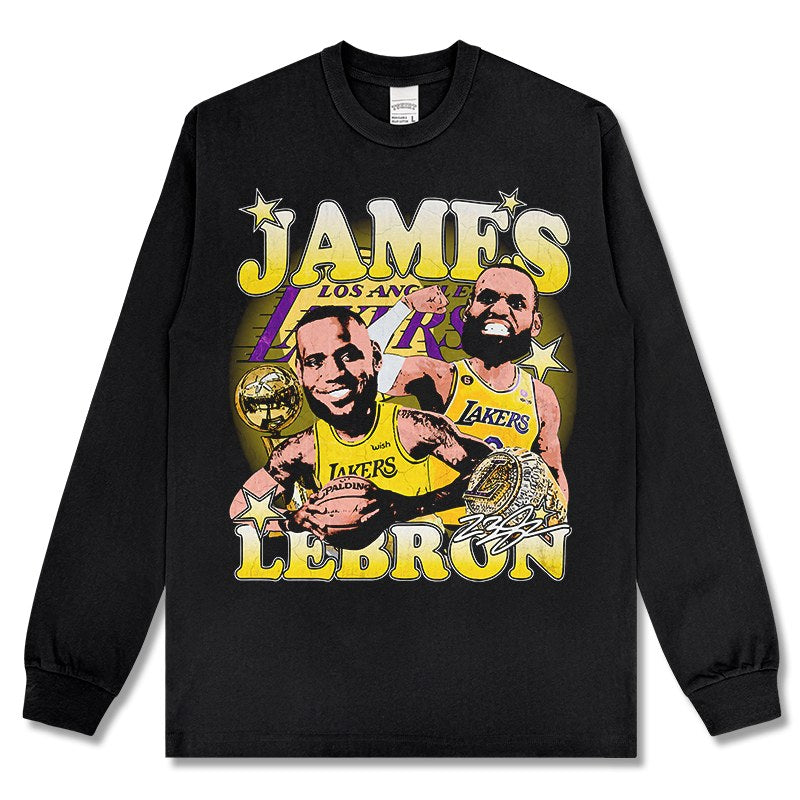 LEBRON JAMES LONG SLEEVE · HARDWOOD