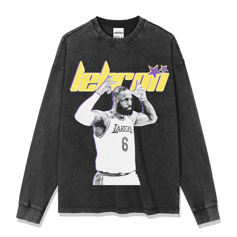 LEBRON JAMES LONG SLEEVE · FINALS