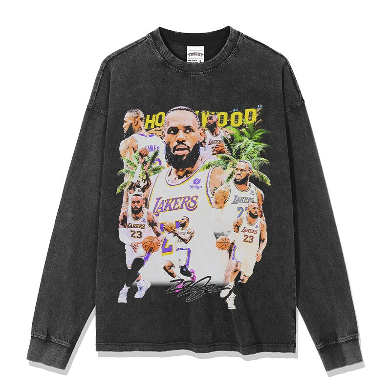 LEBRON JAMES LONG SLEEVE · AND ONE